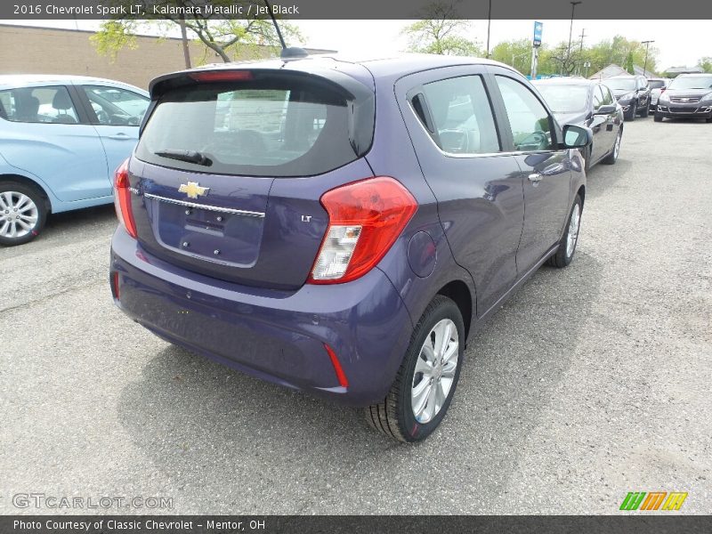 Kalamata Metallic / Jet Black 2016 Chevrolet Spark LT