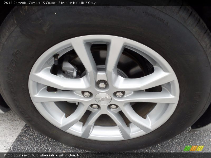 Silver Ice Metallic / Gray 2014 Chevrolet Camaro LS Coupe