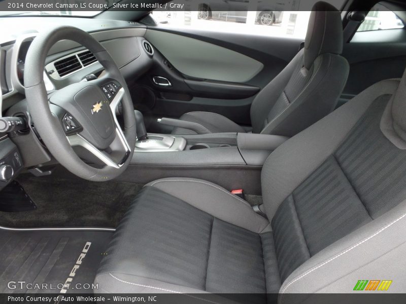 Silver Ice Metallic / Gray 2014 Chevrolet Camaro LS Coupe