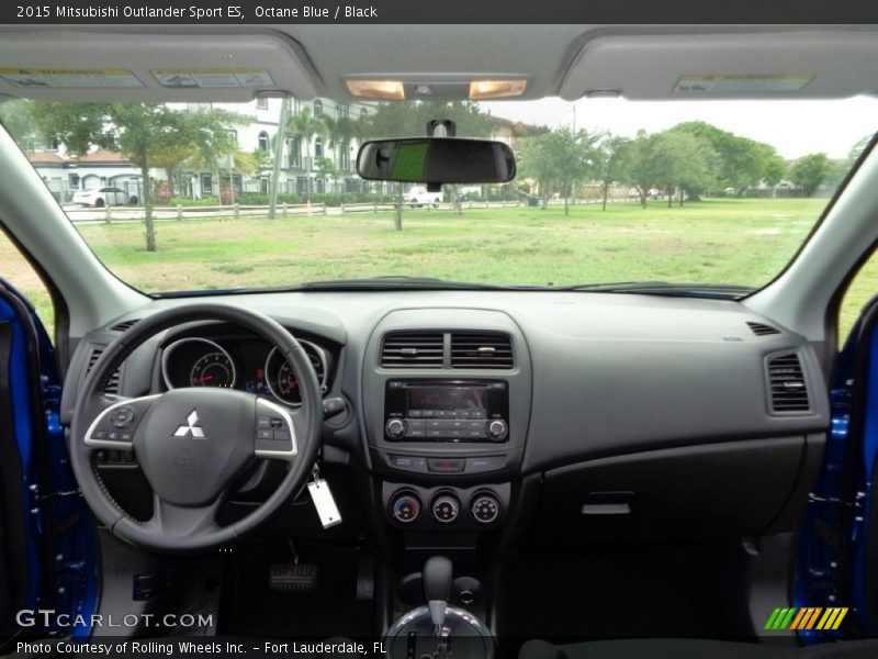 Octane Blue / Black 2015 Mitsubishi Outlander Sport ES