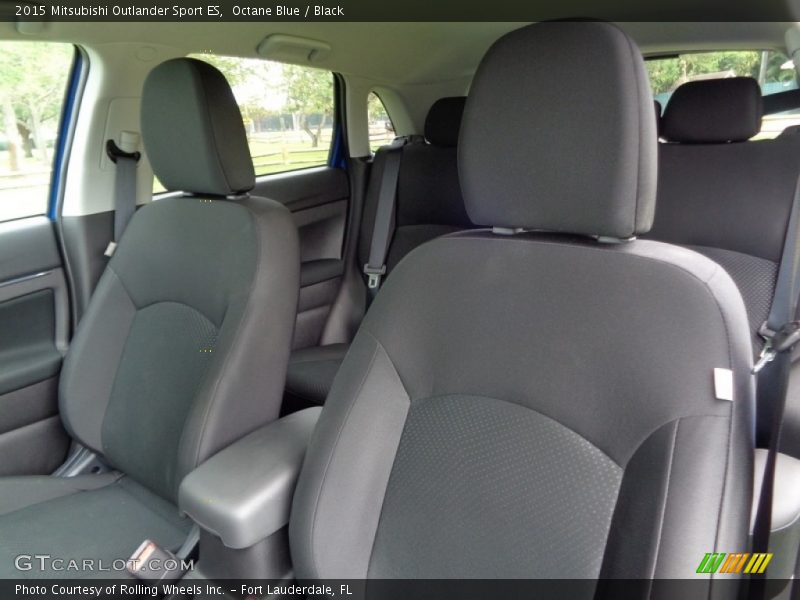 Octane Blue / Black 2015 Mitsubishi Outlander Sport ES