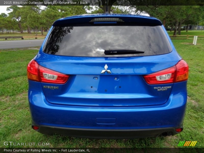 Octane Blue / Black 2015 Mitsubishi Outlander Sport ES