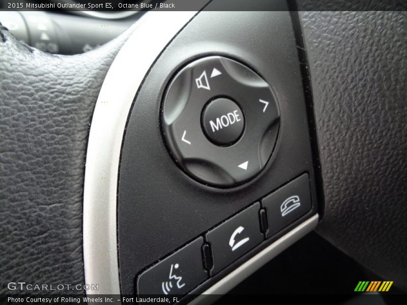 Octane Blue / Black 2015 Mitsubishi Outlander Sport ES