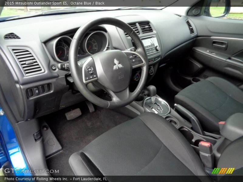 Octane Blue / Black 2015 Mitsubishi Outlander Sport ES