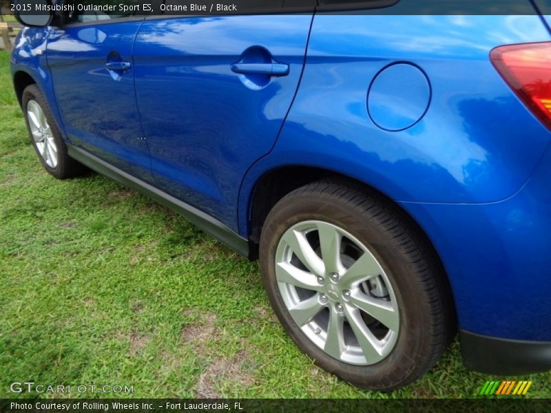 Octane Blue / Black 2015 Mitsubishi Outlander Sport ES
