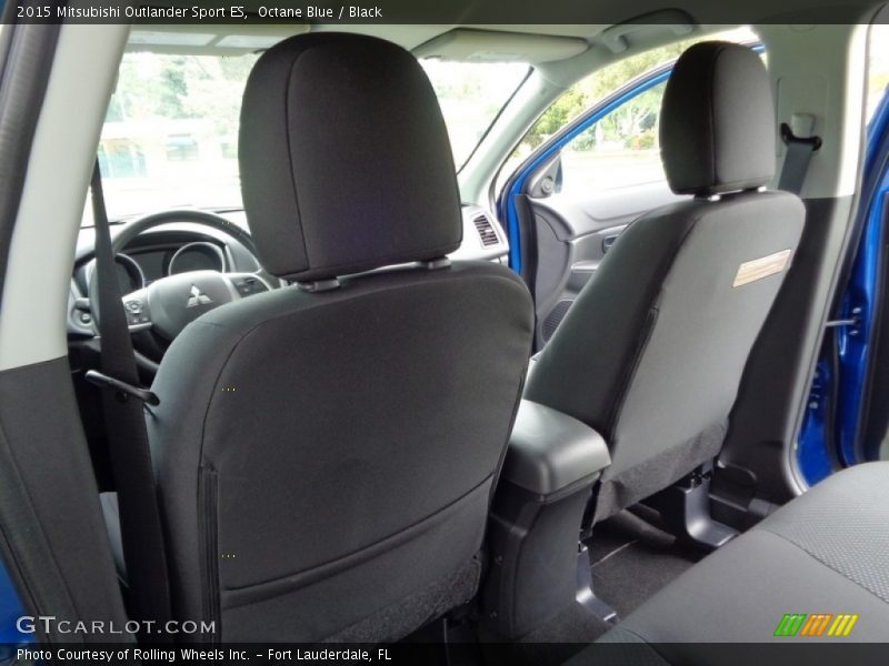 Octane Blue / Black 2015 Mitsubishi Outlander Sport ES