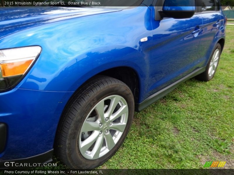 Octane Blue / Black 2015 Mitsubishi Outlander Sport ES