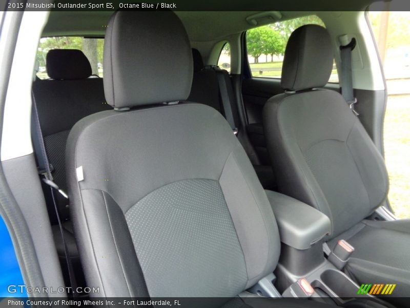 Octane Blue / Black 2015 Mitsubishi Outlander Sport ES