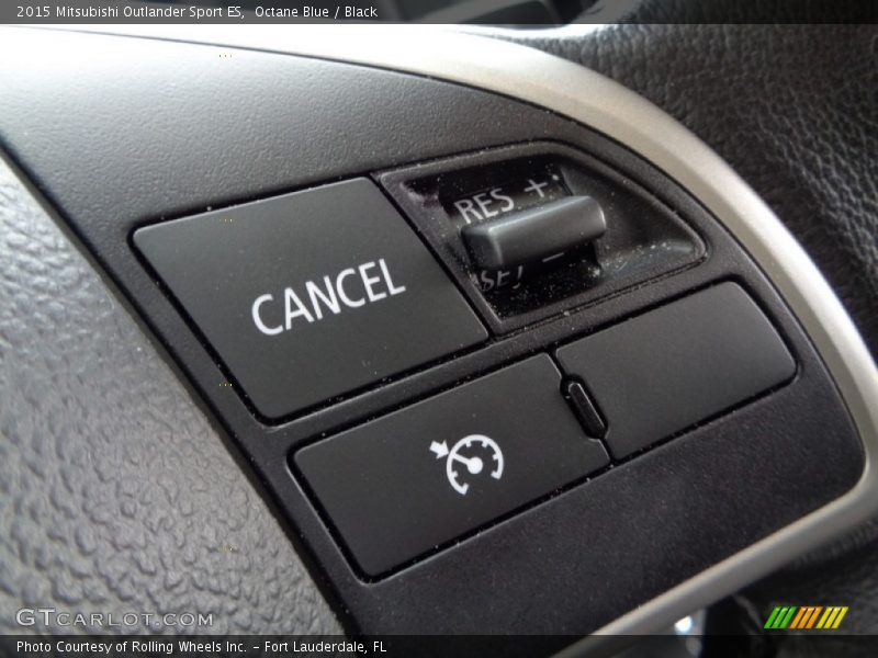 Octane Blue / Black 2015 Mitsubishi Outlander Sport ES