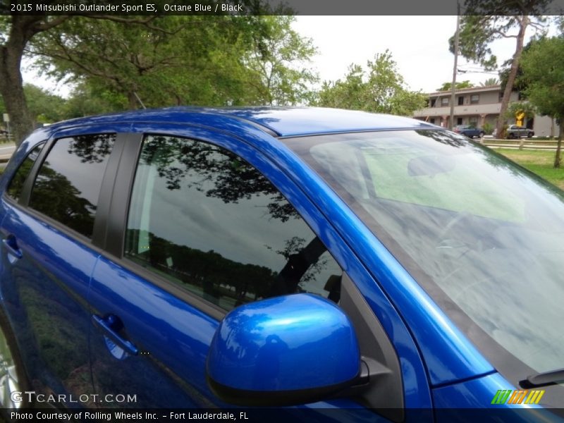 Octane Blue / Black 2015 Mitsubishi Outlander Sport ES