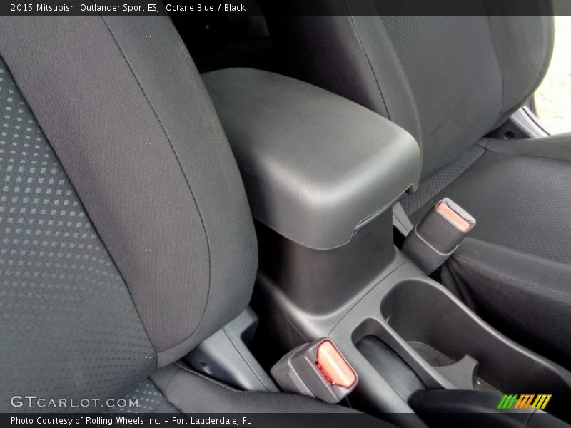 Octane Blue / Black 2015 Mitsubishi Outlander Sport ES