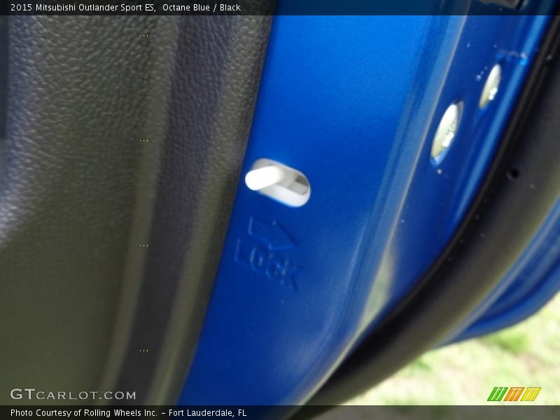 Octane Blue / Black 2015 Mitsubishi Outlander Sport ES