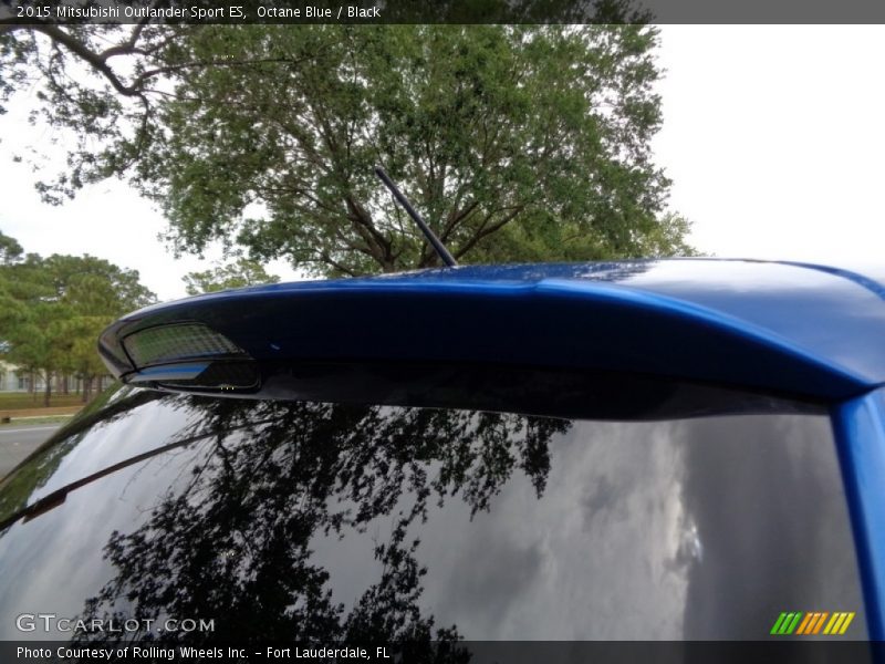Octane Blue / Black 2015 Mitsubishi Outlander Sport ES