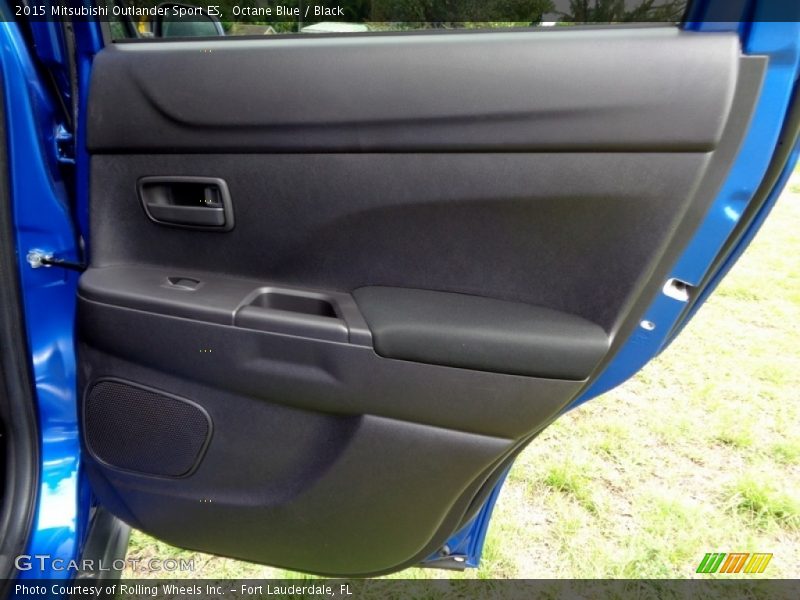Octane Blue / Black 2015 Mitsubishi Outlander Sport ES