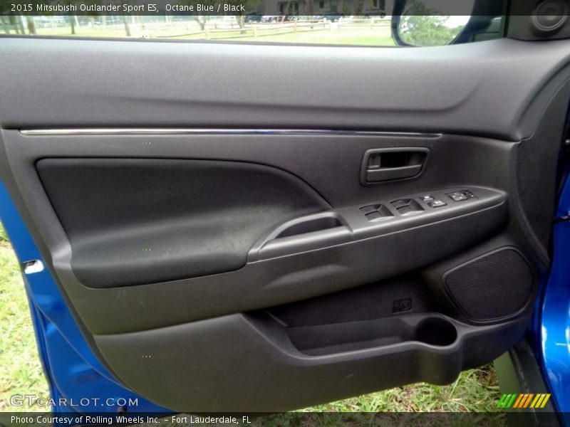 Octane Blue / Black 2015 Mitsubishi Outlander Sport ES