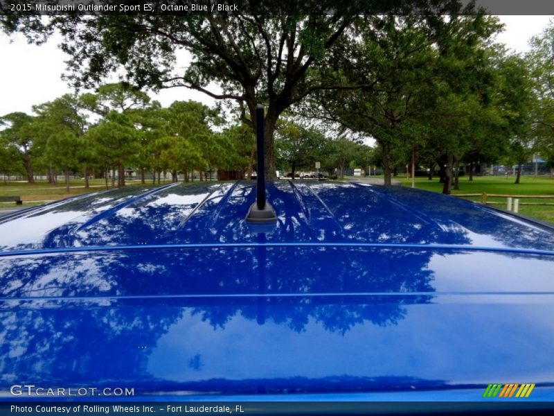 Octane Blue / Black 2015 Mitsubishi Outlander Sport ES