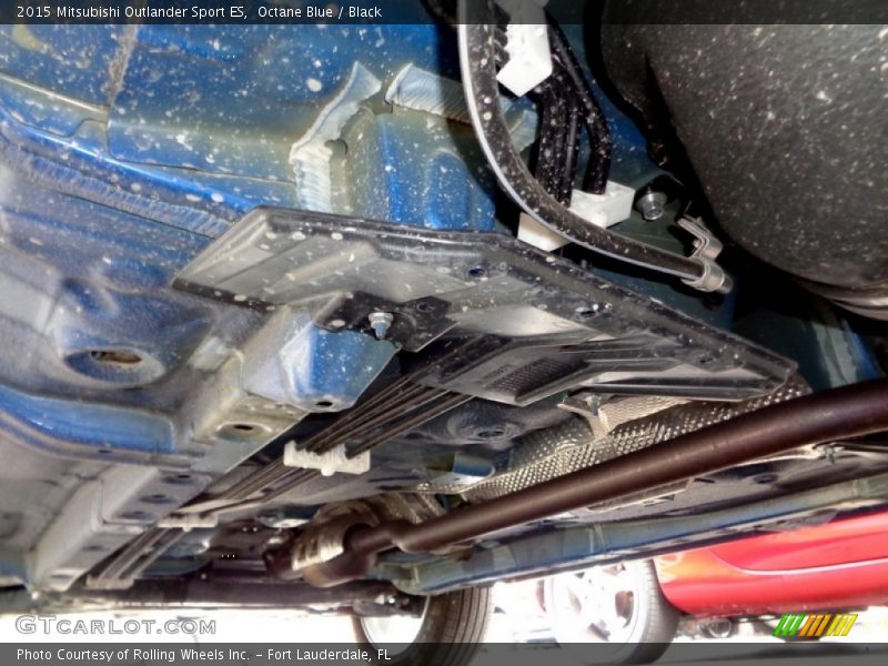 Octane Blue / Black 2015 Mitsubishi Outlander Sport ES