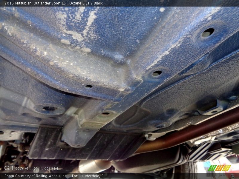 Octane Blue / Black 2015 Mitsubishi Outlander Sport ES