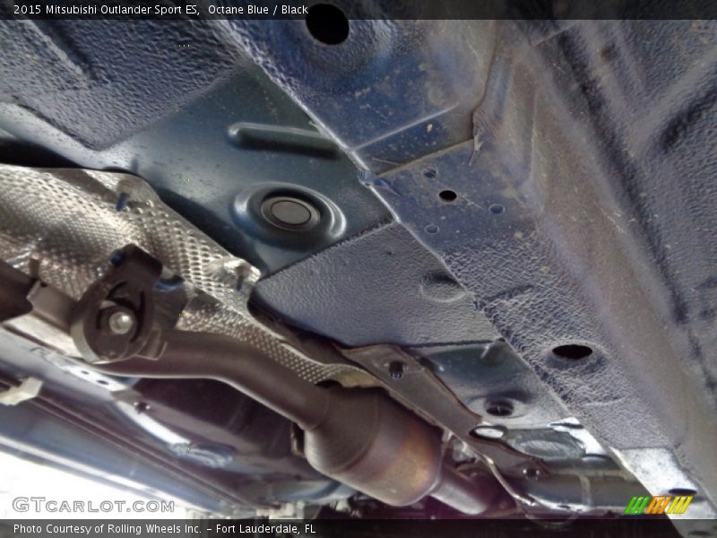 Octane Blue / Black 2015 Mitsubishi Outlander Sport ES