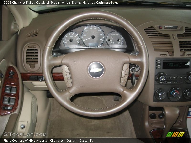 Amber Bronze Metallic / Cashmere Beige 2008 Chevrolet Malibu Classic LT Sedan