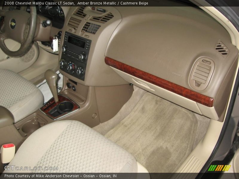 Amber Bronze Metallic / Cashmere Beige 2008 Chevrolet Malibu Classic LT Sedan
