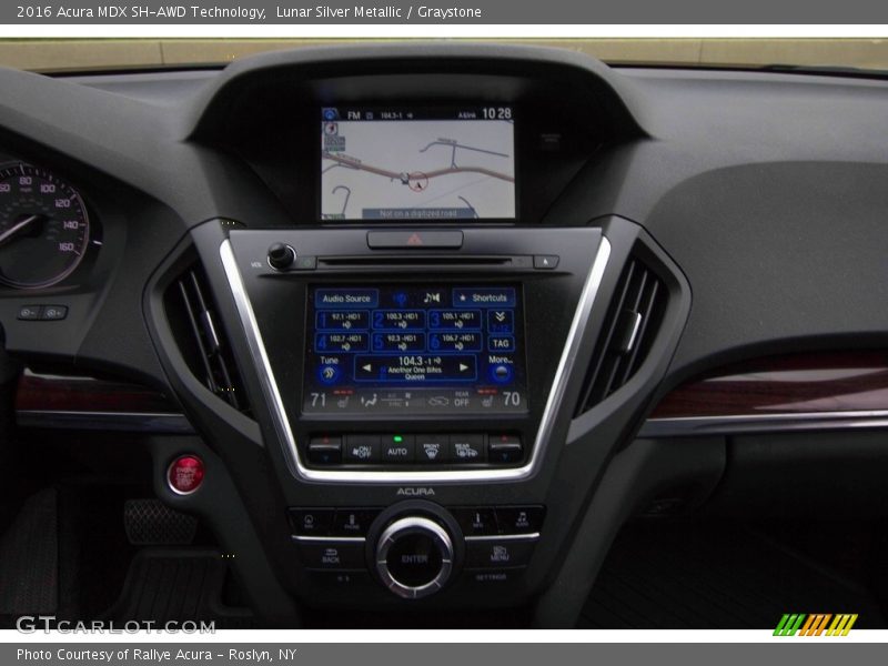 Lunar Silver Metallic / Graystone 2016 Acura MDX SH-AWD Technology
