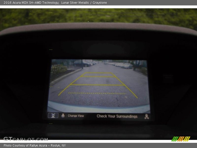 Lunar Silver Metallic / Graystone 2016 Acura MDX SH-AWD Technology