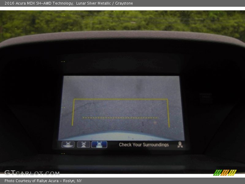 Lunar Silver Metallic / Graystone 2016 Acura MDX SH-AWD Technology