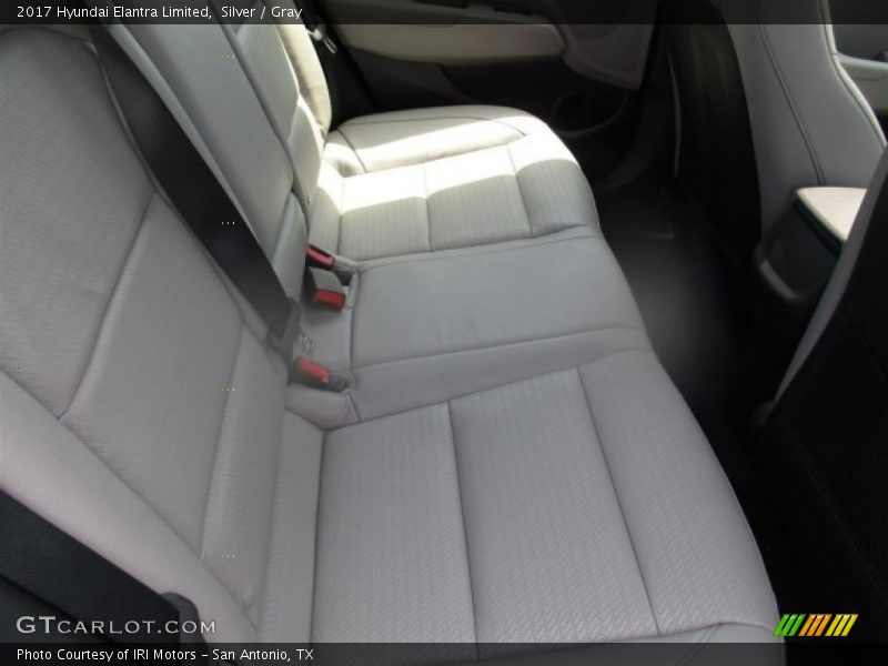 Silver / Gray 2017 Hyundai Elantra Limited