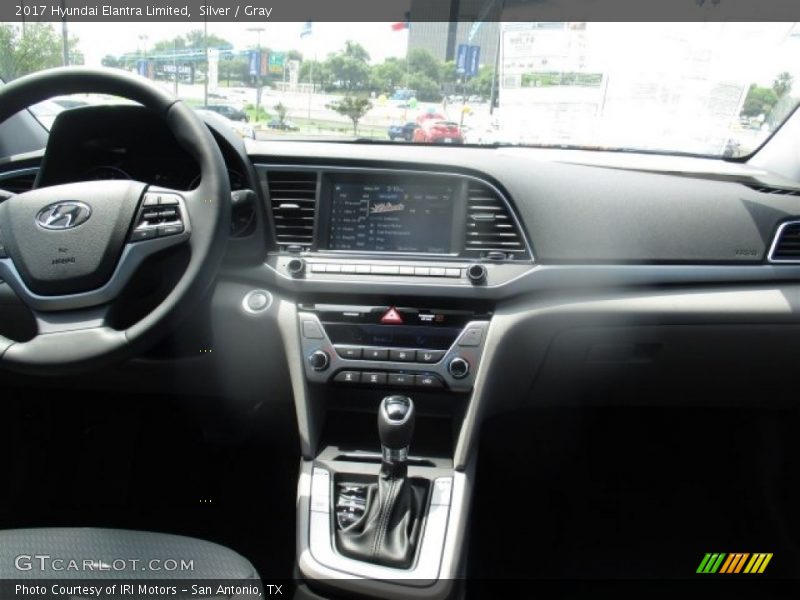 Silver / Gray 2017 Hyundai Elantra Limited
