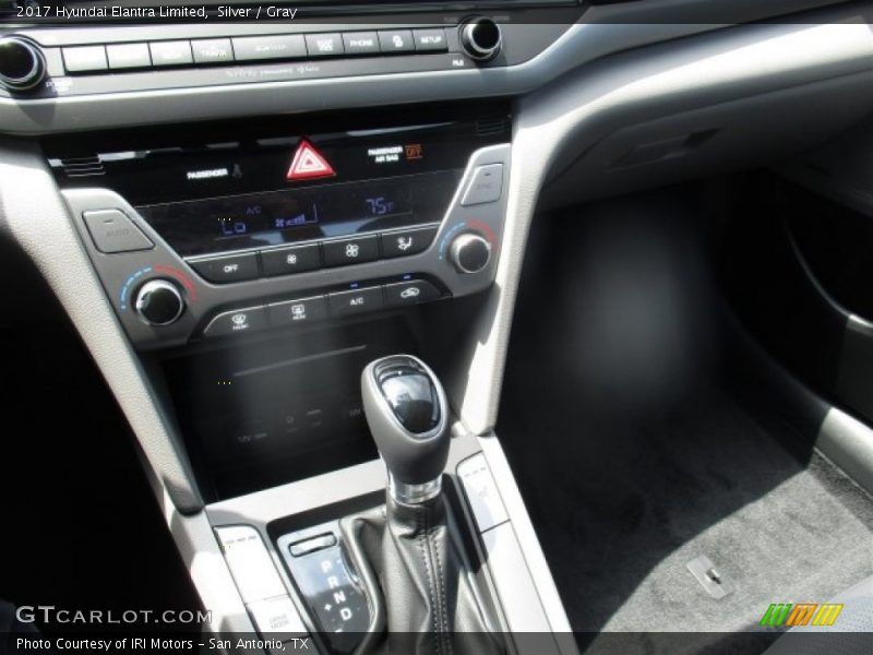 Silver / Gray 2017 Hyundai Elantra Limited
