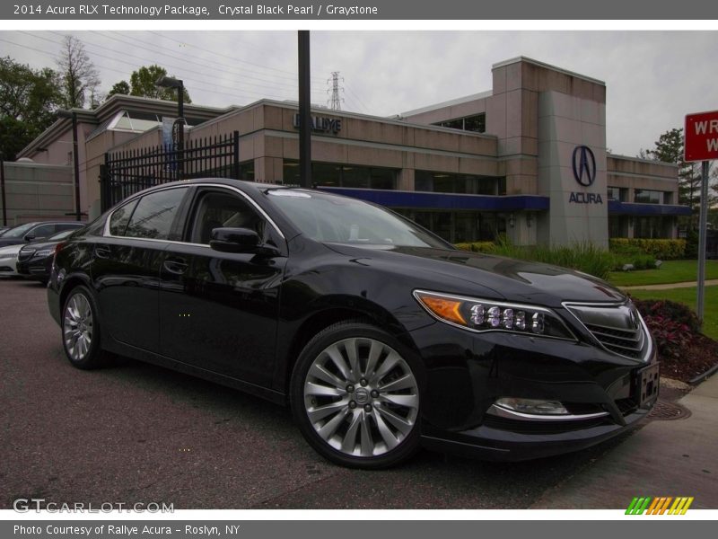 Crystal Black Pearl / Graystone 2014 Acura RLX Technology Package