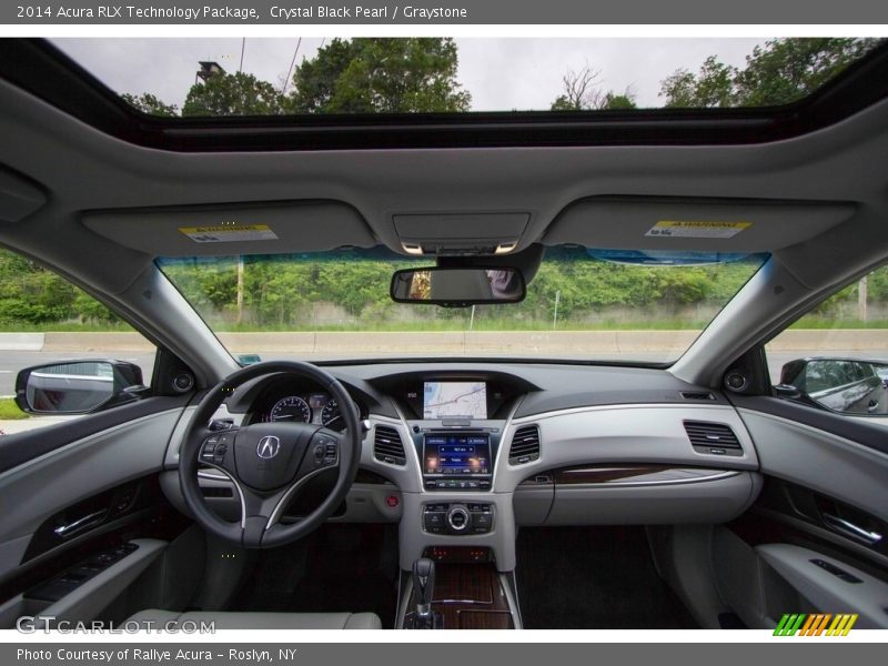 Crystal Black Pearl / Graystone 2014 Acura RLX Technology Package