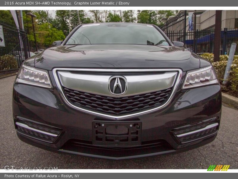 Graphite Luster Metallic / Ebony 2016 Acura MDX SH-AWD Technology