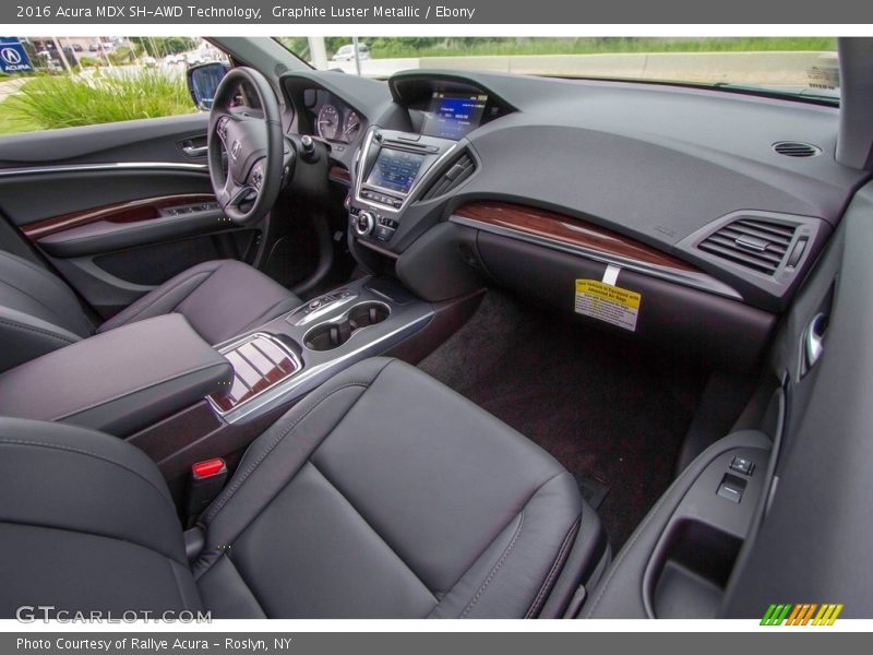 Graphite Luster Metallic / Ebony 2016 Acura MDX SH-AWD Technology