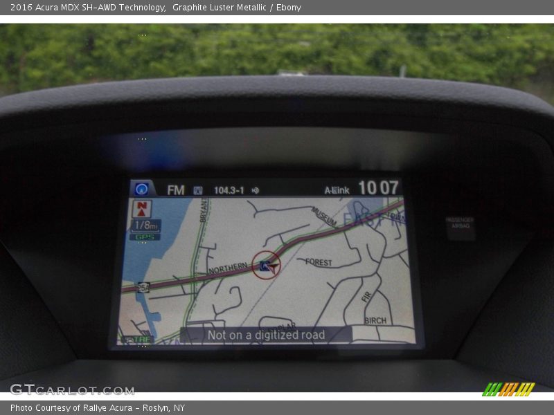 Graphite Luster Metallic / Ebony 2016 Acura MDX SH-AWD Technology
