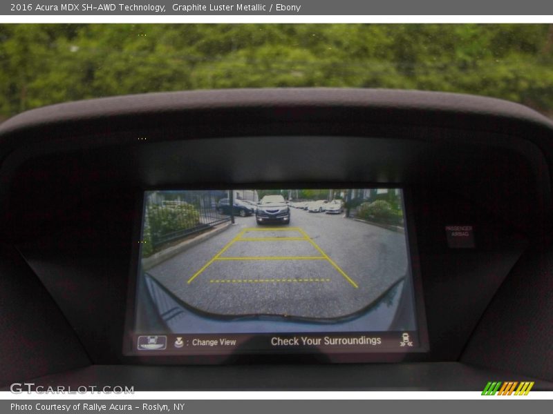 Graphite Luster Metallic / Ebony 2016 Acura MDX SH-AWD Technology