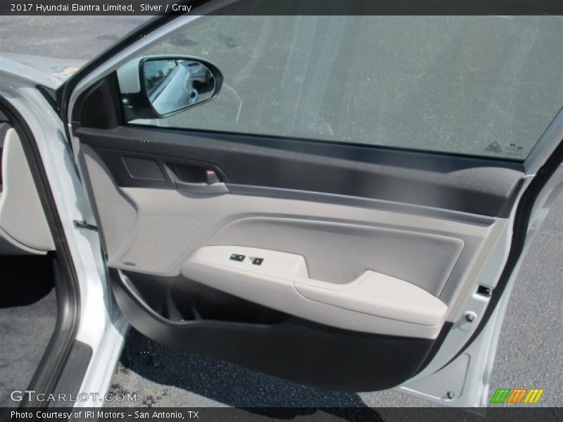 Silver / Gray 2017 Hyundai Elantra Limited