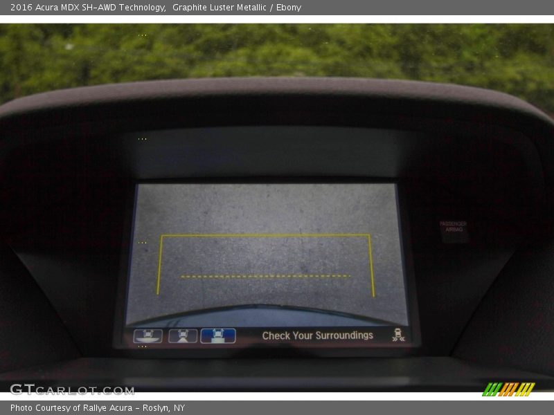 Graphite Luster Metallic / Ebony 2016 Acura MDX SH-AWD Technology