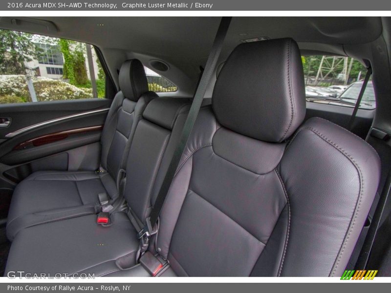 Graphite Luster Metallic / Ebony 2016 Acura MDX SH-AWD Technology