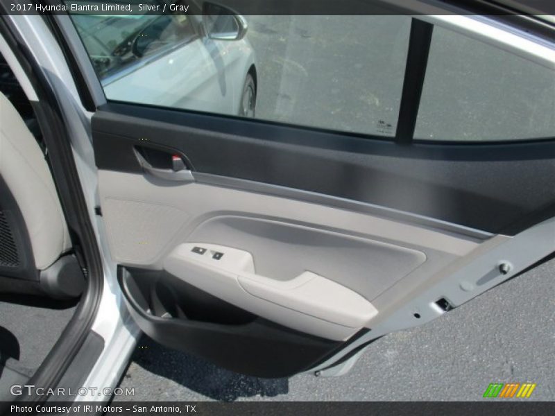 Silver / Gray 2017 Hyundai Elantra Limited