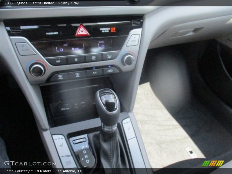 Silver / Gray 2017 Hyundai Elantra Limited