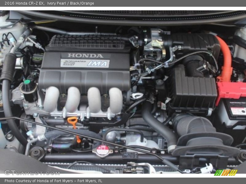  2016 CR-Z EX Engine - 1.5 Liter SOHC 16-Valve i-VTEC 4 Cylinder