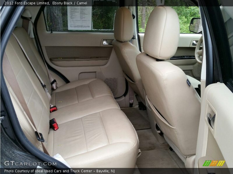 Ebony Black / Camel 2012 Ford Escape Limited