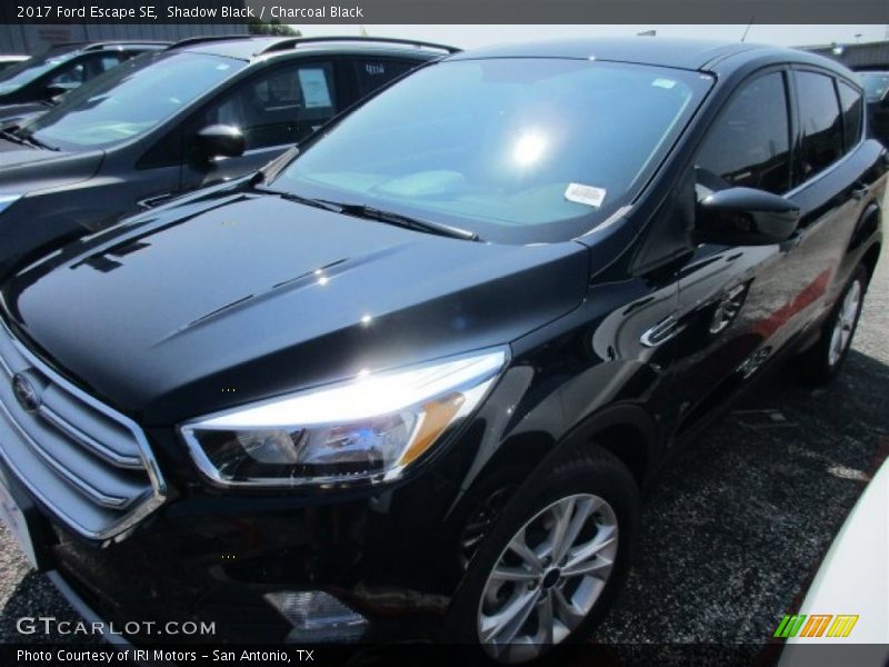 Shadow Black / Charcoal Black 2017 Ford Escape SE