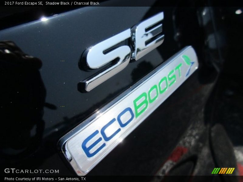 Shadow Black / Charcoal Black 2017 Ford Escape SE