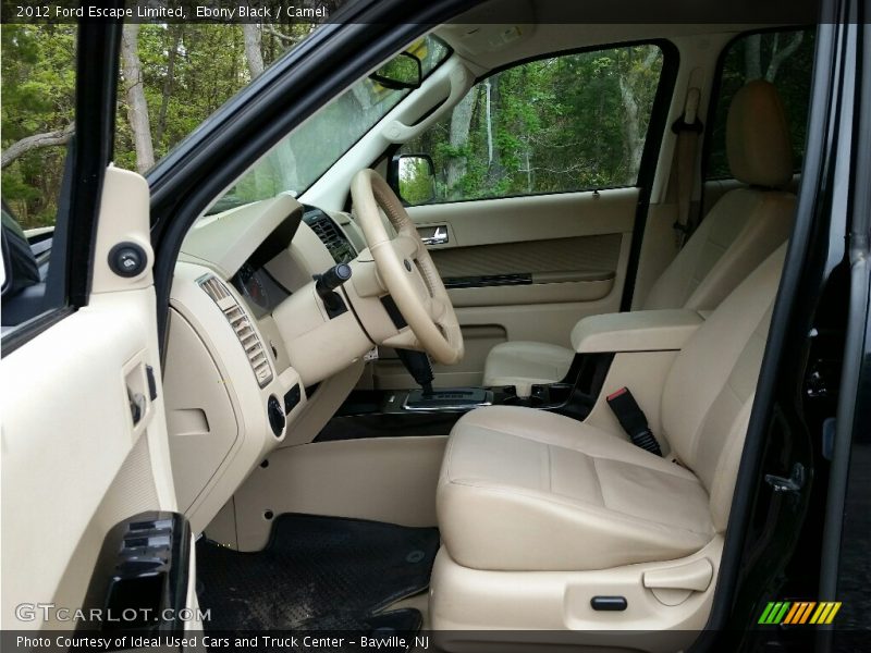 Ebony Black / Camel 2012 Ford Escape Limited