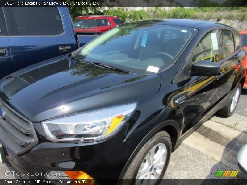 Shadow Black / Charcoal Black 2017 Ford Escape S