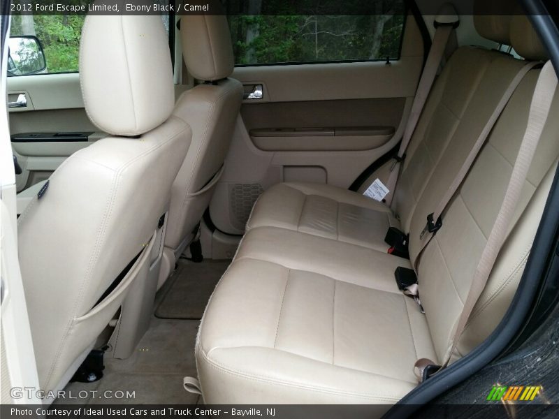 Ebony Black / Camel 2012 Ford Escape Limited