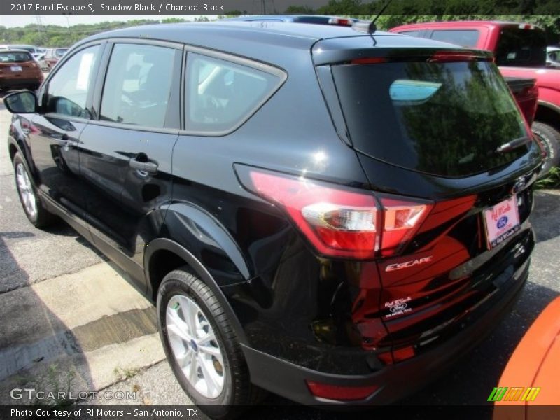 Shadow Black / Charcoal Black 2017 Ford Escape S